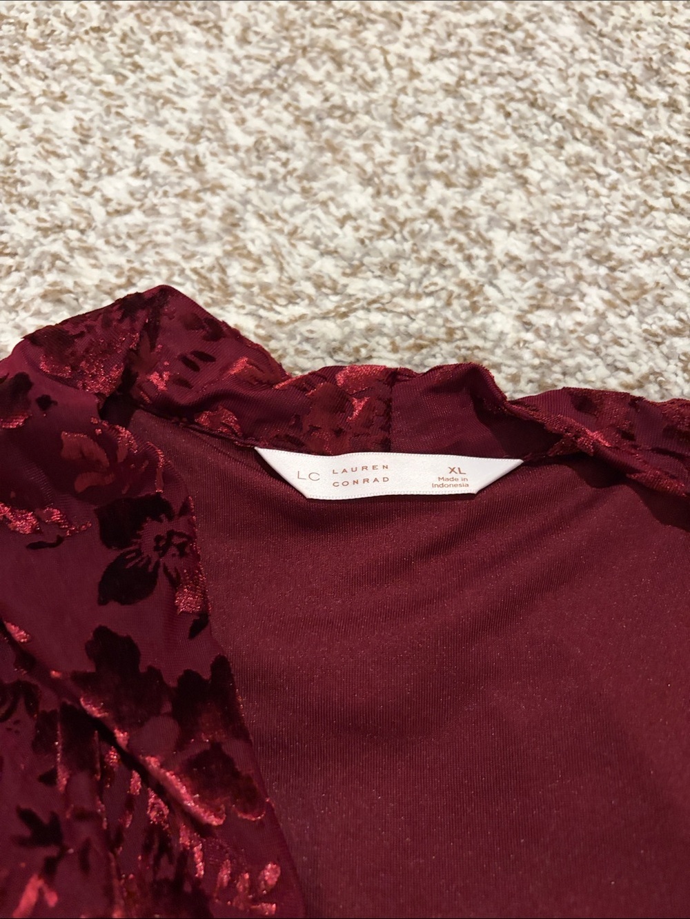 LC by Lauren Conrad Bodysuit XL - Picture 4 of 7